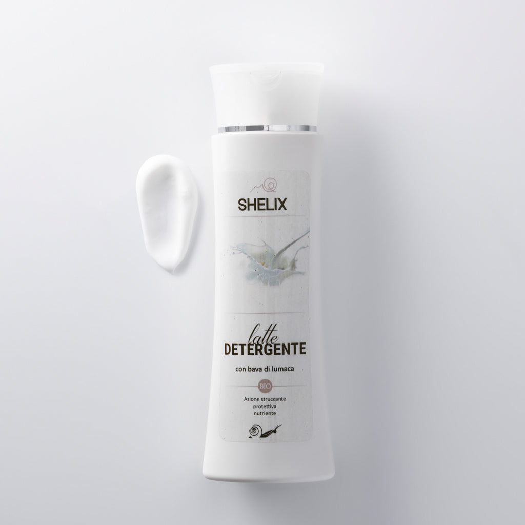 Latte detergente Shelix alla bava di lumaca